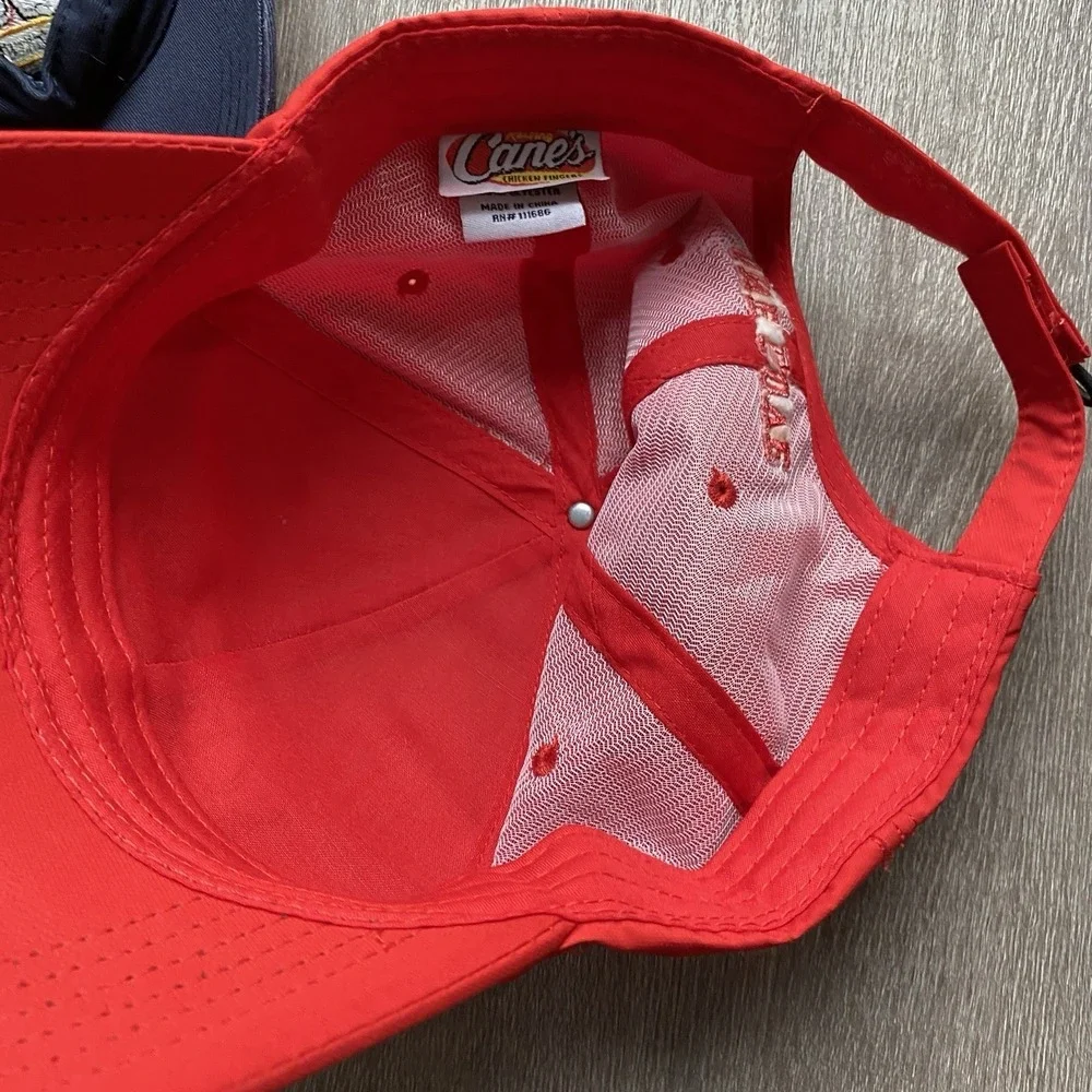 Raising Canes Bundle Logo Hats/ Baseball Hats Caps One Size Merch 1471